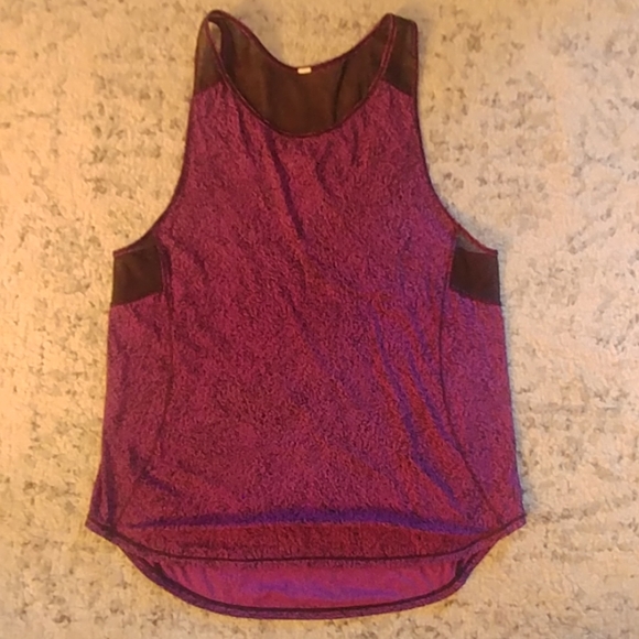 lululemon athletica Tops - Lululemon Purple sport tank top